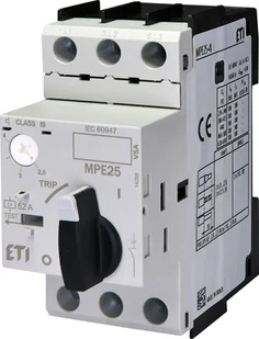 ETI wyłącznik silnikowy MPE25-4,0 004648008 - Wyłączniki światła i elektryczne - miniaturka - grafika 1