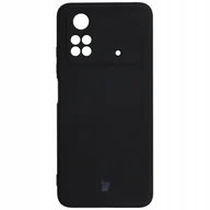 Etui i futerały do telefonów - Bizon Etui Case Silicone Xiaomi Poco M4 Pro 4G czarne BCSPOCOM4P4GBK - miniaturka - grafika 1