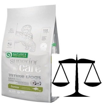 Natures Protection Grain Free White Dogs Junior Small 1,5 kg