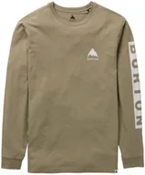 Koszulki męskie - t-shirt BURTON ELITE LS TEE Summit Taupe - miniaturka - grafika 1