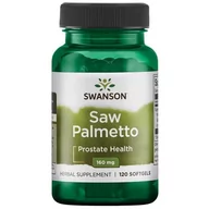 Suplementy diety - Swanson Saw Palmetto extract 160mg 120sgels - miniaturka - grafika 1