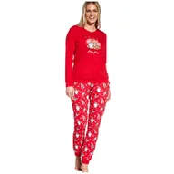 Piżamy damskie - Piżama damska świąteczna CORNETTE 671/346 Time For Us XXL - miniaturka - grafika 1