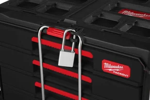 Milwaukee MILWAUKEE PACKOUT SKRZYNIA Z 4 SZUFLADAMI - Skrzynki i torby narzędziowe - miniaturka - grafika 1