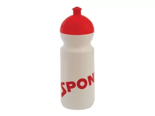 SPONSER Bidon SPONSER biały 500 ml A-SPN-82-010 - Shakery i bidony sportowe - miniaturka - grafika 1