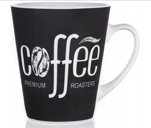 Kubek COFFEE Premium 360 ml, czarny - Kubki - miniaturka - grafika 1