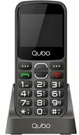 Telefony komórkowe - Qubo X-230BKC 4G Czarny - miniaturka - grafika 1