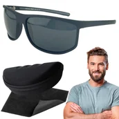 Okulary przeciwsłoneczne - Okulary Przeciwsłoneczne Męskie Polaryzacja Prius Sportowe Zestaw UV400 - miniaturka - grafika 1