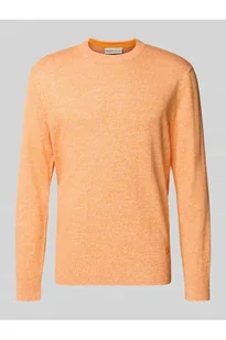 Sweter o kroju regular fit z dzianiny z bawełny - Tom Tailor Denim - Swetry męskie - miniaturka - grafika 1