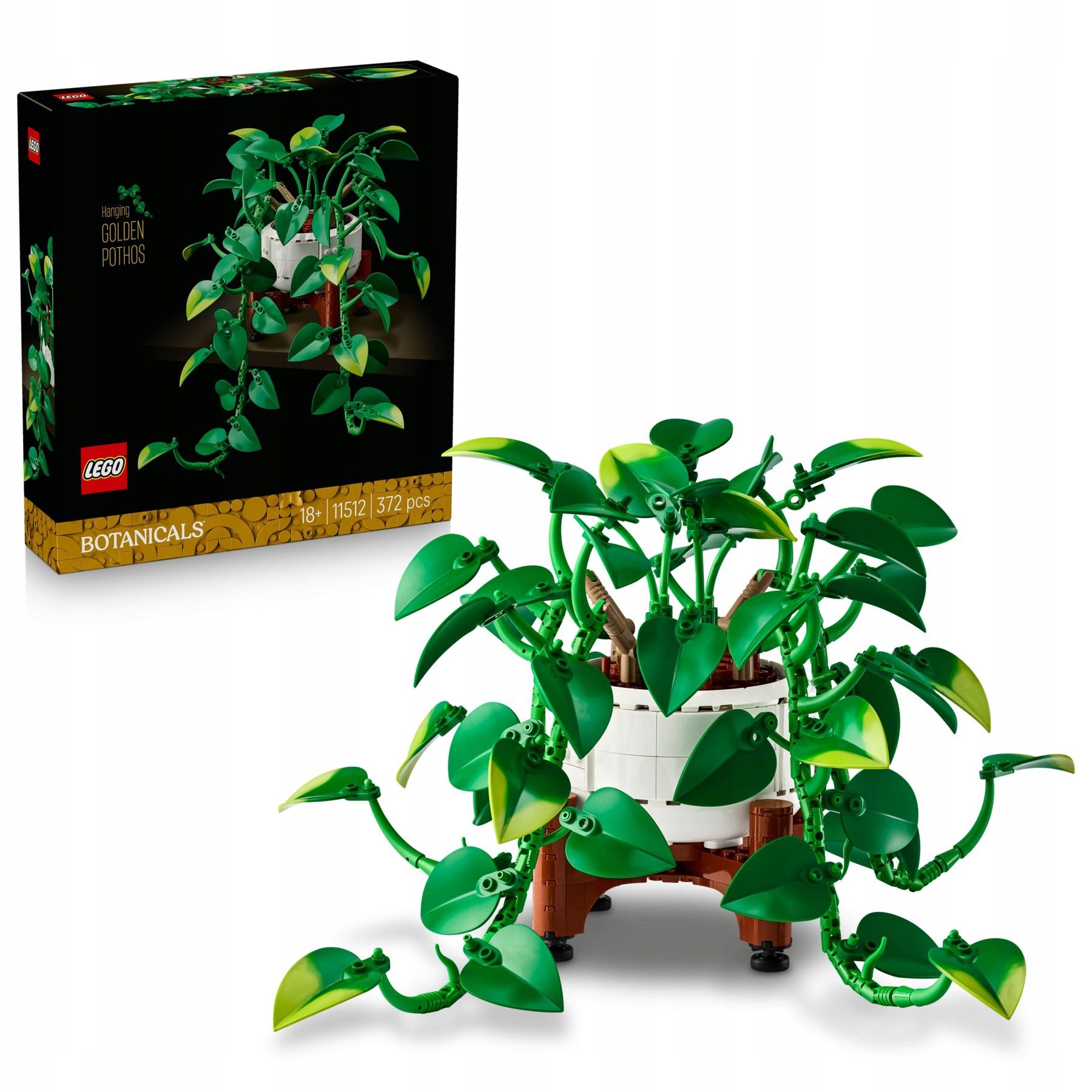 Lego 11512 Botanical Collection Wiszące epipremnum złociste