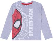 Bluzki damskie - Szara, chłopięca bluzka z motywem Spider-Man - miniaturka - grafika 1