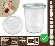 Pojemniki kuchenne - Słoiki WECK / plastikowe wieko słoik 160ml MOLD / Wamar-Sosenka - miniaturka - grafika 1