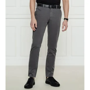 BOSS ORANGE Spodnie chino Slim Fit - Spodnie męskie - miniaturka - grafika 1