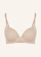 Biustonosze - Calvin Klein Biustonosz Usztywniany Lightly Lined beige - miniaturka - grafika 1
