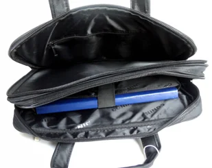 Torba Na Laptopa 17" Na Dokumenty Do Pracy Solidna Duża SIMON 705 41 x 32 x 10 [cm] - Torby męskie - miniaturka - grafika 6