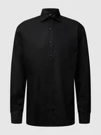 Koszule męskie - Koszula biznesowa o kroju comfort fit z kołnierzykiem typu cutaway - miniaturka - grafika 1