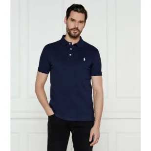 POLO RALPH LAUREN Polo Custom slim fit stretch mesh - Koszule męskie - miniaturka - grafika 1
