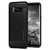 Etui i futerały do telefonów - Spigen Rugged Armor Samsung Galaxy S8 czarny - miniaturka - grafika 1