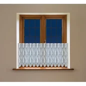 Firany - Firana dziana 40 x 2000 cm biały - miniaturka - grafika 1