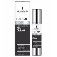 Kremy do twarzy - Afrodita, For Men 3-Dimensional 24h, Krem do twarzy, 45ml - miniaturka - grafika 1