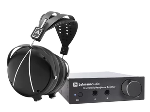 Lehmannaudio Drachenfels (czarny) + LCD-2 Closed Back (czarny) - Wzmacniacze słuchawkowe - miniaturka - grafika 1