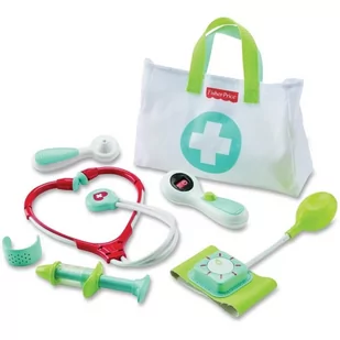 Fisher Price Zestaw lekarski Mały doktor - Zabawy w naśladowanie dorosłych - miniaturka - grafika 3