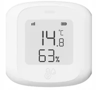Stacje pogodowe - Czujnik Termometr Higrometr Wifi Tuya Smart Life Lcd - miniaturka - grafika 1