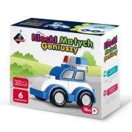 Klocki - Klocki małych geniuszy Autko 6 elementów - miniaturka - grafika 1