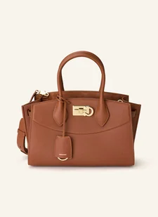 Ferragamo Torebka New Studio Soft braun - Torebki damskie - miniaturka - grafika 1