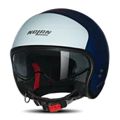 Kaski motocyklowe - Kask Otwarty Nolan N21 Niebieski/SrebrnyL - miniaturka - grafika 1