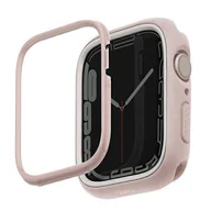 Akcesoria do smartwatchy - UNIQ etui Moduo Apple Watch Series  4/5/6/7/8/SE 44/45mm różowy-biały/blush-white - miniaturka - grafika 1