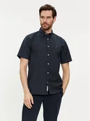 Koszule męskie - Tommy Hilfiger Koszula MW0MW36138 Granatowy Regular Fit - miniaturka - grafika 1