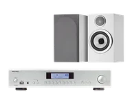 Zestawy stereo - Rotel A12 MKII (srebrny) + 707 S3 (biały) - miniaturka - grafika 1