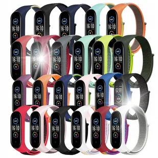 23x PASEK ZAMIENNY DO XIAOMI MI BAND 5/6 ZESTAW - Akcesoria do smartwatchy - miniaturka - grafika 1