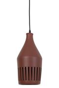 Lampy sufitowe - Light & Living Lampa wisząca Twinkle ceramiczny brąz F-179363 - miniaturka - grafika 1