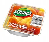 Dżem - Dżem brzoskwiniowy Łowicz kubeczek 25g - Łowicz - miniaturka - grafika 1