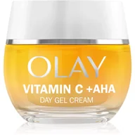Kremy do twarzy - Olay Vitamin C + AHA Day Gel Cream nawilżający krem-żel do twarzy 50 ml - miniaturka - grafika 1