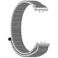 Akcesoria do smartwatchy - opaska pasek bransoleta NYLON "2" Samsung Galaxy FIT 3 biała - miniaturka - grafika 1
