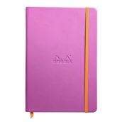 Notesy i bloczki - Notatnik Rhodia A5, twarda oprawa, linie, lilac - miniaturka - grafika 1
