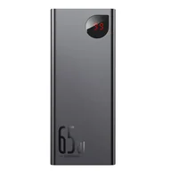 Powerbanki - Powerbank Baseus Adaman Metal 20000mAh, PD, QC 3.0, 65W, 2xUSB + USB-C + micro USB, (czarny) - miniaturka - grafika 1