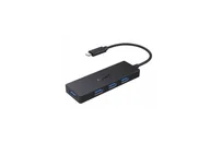 Huby USB - Hub Aukey USB CB-C64 Czarny - miniaturka - grafika 1