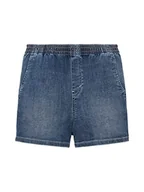 Spodenki damskie - TOM TAILOR Szorty jeansowe dla dziewczynek i dzieci, 10110 – Blue Denim, 158 cm - miniaturka - grafika 1