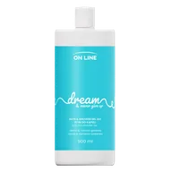 Żele pod prysznic dla mężczyzn - On Line Dream, płyn do kąpieli i żel pod prysznic 2w1, jaśmin i gardenia, 900 ml - miniaturka - grafika 1