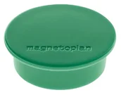 Magnesy - MAGNETOPLAN Magnesy Discofix Color 2.2kg 40x13mm 10szt zielony 1662005 - miniaturka - grafika 1