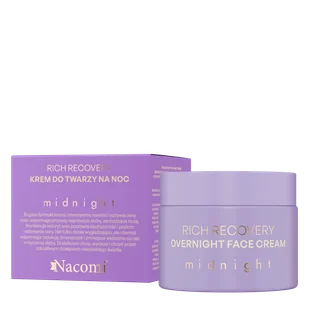 NACOMI Rich Recovery Krem Do Twarzy Na Noc Midnight 40ml - Kremy do twarzy - miniaturka - grafika 1