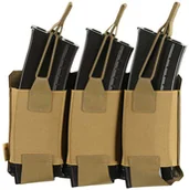 Odzież taktyczna i umundurowanie - Ładownica elastyczna M-Tac na trzy magazynki karabinowe - Coyote (10145105) - miniaturka - grafika 1