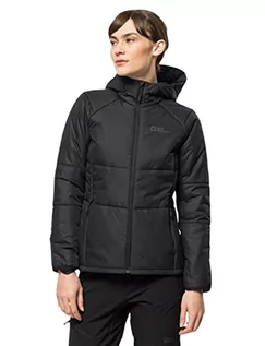 Kurtki damskie - Jack Wolfskin Bergland Outdoor damska kurtka polarowa czarna, M - grafika 1