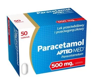 Synoptis Pharma Paracetamol Synoptis 500 mg 50 tabletek 3597044 - Leki przeciwbólowe - miniaturka - grafika 1