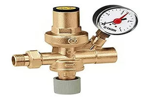 Automatyczny zawór Caleffi 1/2 z manometrem 553 - Akcesoria grzewcze - miniaturka - grafika 1