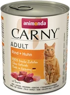 Mokra karma dla kotów - Zestaw Animonda Carny Adult, 12 x 800 g - Wołowina i kurczak - miniaturka - grafika 1