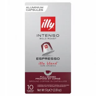 Illy Kapsułki do Nespresso INTENSO ESPRESSO, 10 sztuk - Kawa w kapsułkach i saszetkach - miniaturka - grafika 1